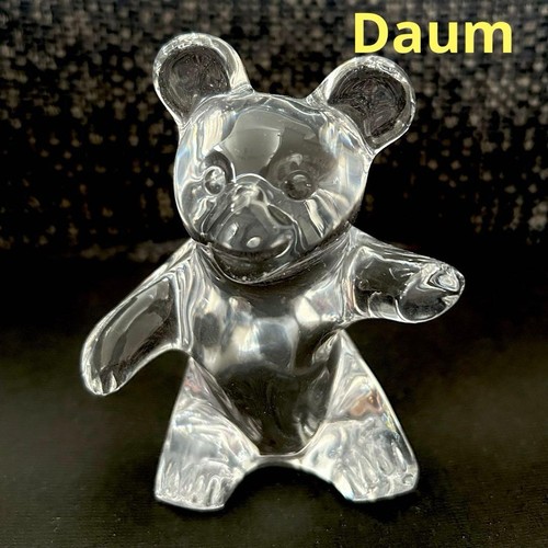 Daum france crystal - figurine,