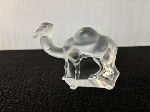 Lalique crystal dromedary - crystal,