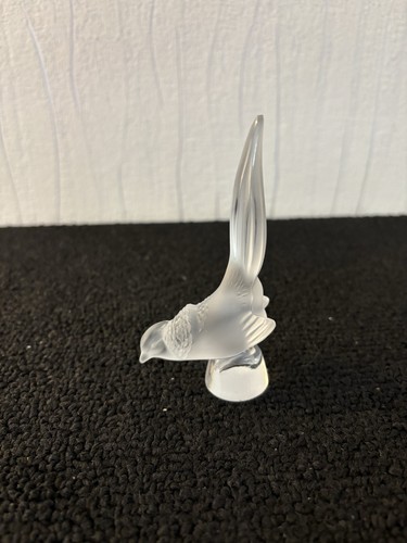 Lalique crystal pheasant - lalique,